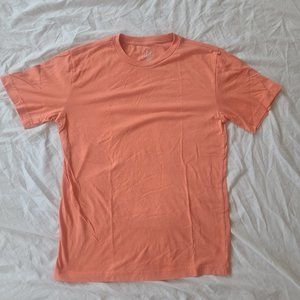 George: Coral-Colored Plain T-Shirt